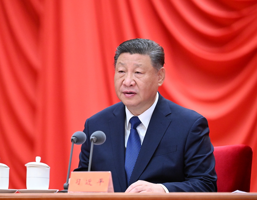 ??1月6日，中共中央總書記、國(guó)家主席、中央軍委主席習(xí)近平在中國(guó)共產(chǎn)黨第二十屆中央紀(jì)律檢查委員會(huì)第四次全體會(huì)議上發(fā)表重要講話。